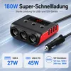 Zigarettenanzünder Verteiler 100W, Kfz Ladegerät mit USB-C Produktbild-Vorschau 7