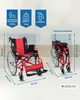 Mobiclinic Rollstuhl faltbar Klapprollstuhl für ältere und Produktbild-Vorschau 2