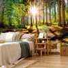 Muralo Vlies Fototapete WALD Sonne Bäume Natur Landschaft Produktbild-Vorschau 7