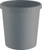 A plain, studio shot of a gray trash can against a white background. Podgląd zdjęcia produktu