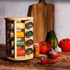 SuperButelki - Obrotowy przyprawnik bambusowy z 16 Podgląd zdjęcia produktu 2
