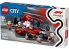LEGO City Boxe et mécaniciens F1 avec voiture Ferrari 60443 Voir les images du produit 6