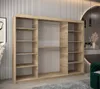 Skříň s posuvnými dveřmi v šířce 250 cm TIMEA 1 - dub Náhled obrázku produktu 2