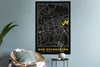 MuchoWow® Wandtattoo Wandsticker Wandaufkleber Karte - Bad Produktbild-Vorschau 6
