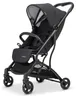 A black stroller is shown against a white background. Voir les images du produit