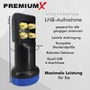 PremiumX Quad LNB PXL-QS LED Empfangskopf Sat 4 Teilnehmer Produktbild-Vorschau 5