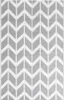 vidaXL Outdoor-Teppich ARAKIL Grau 190x290 cm PP Produktbild-Vorschau 1