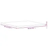 vidaXL Tischplatte 60x60x2,5 cm Quadratisch Massivholz Produktbild-Vorschau 7