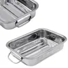 Bräter Set mit Griffen - 3-teilig - aus Edelstahl Produktbild-Vorschau 5