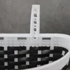 Košík na detský bicykel, 20x13x11cm čierny, tkaný a ľahký, Náhľad obrázku produktu 3