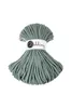 A spool of green cord with a white label. Produktbild-Vorschau
