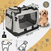Faltbare Hundebox Transporttasche Transportbox Auto Katze Produktbild-Vorschau 7