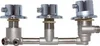 Ersatz Thermostat Armatur 4 fach Umschalter Dusche D46 10cm Produktbild-Vorschau 3