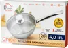 MagicHome Pánev Chloe, 28 cm, 4 litry, se skleněnou Náhled obrázku produktu 3