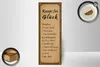 Holzschild Spruch 10x27cm Rezept für Glück 2 Tassen Freude Produktbild-Vorschau 3
