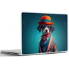 MuchoWow® Laptop Aufkleber Sticker Cover Hund - Jacke - Produktbild-Vorschau 6