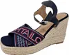 Tom Tailor Keilsandalette Blau Produktbild-Vorschau 1