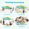 COSTWAY Dinosaurier Aktivitätswand für Kleinkinder, 11-in-1 Produktbild-Vorschau 6
