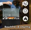 TRMLBE Bioethanol Kamin Indoor Outdoor Feuersäule mit Produktbild-Vorschau 4