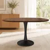 Uitschuifbare eettafel, 100–140 x 100 x 75 cm, ovaal, Productafbeelding-voorbeeld 2