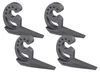 WENKO Multi-STOP® Anthrazit, 4er Set, Türstopper als Produktbild-Vorschau 1