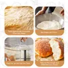 Sauerteig-Starter Glas-Set, Sauerteig Glas Mit Holzdeckel, Produktbild-Vorschau 6