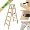 KADAX houten trap, uitschuifbaar, 2x6 treden, inklapbaar, Productafbeelding-voorbeeld 12
