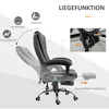 Masážní kancelářská židle Vinsetto, ergonomická kancelářská Náhled obrázku produktu 5