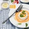 Besteck Set Schwarz, 30 Teilig Edelstahl Besteckset für 6 Produktbild-Vorschau 6