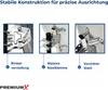 PremiumX PXS80 Satellitenschüssel 80cm Stahl Ziegelrot Produktbild-Vorschau 3