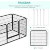 PawHut Recinto per cuccioli, box, recinto all'aperto, Anteprima dell’immagine prodotto 4