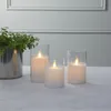 Star Trading LED-Kerze Twinkle im Glas 10x15cm weiß, Produktbild-Vorschau 5