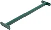 A green metal bar with mounting plates on each end, isolated on a white background. Anteprima dell’immagine prodotto