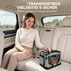 Opvouwbare hondenbench, transporttas, transportbox voor Productafbeelding-voorbeeld 3