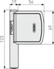 ABUS FAS101 S, Silber, 1 Stück(e), 73 mm, 123 mm, 382 g Produktbild-Vorschau 3