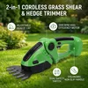 Akku-Heckenschere, 2-in-1 Grasschere und Strauchschere mit Produktbild-Vorschau 6