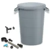 YourCasa Regentonne 80 Liter [inkl. Anschlusset & Bohrer] Produktbild-Vorschau 1