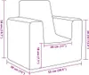 vidaXL Kindersofa Rosa Weich Plüsch Produktbild-Vorschau 6