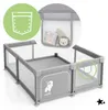 Malplay Laufstall Baby Laufgitter mit Netzwänden 150 x Produktbild-Vorschau 9