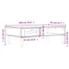 Couchtisch SENJA Rattan-Optik Weiß 100x55x33 cm Kiefernholz Produktbild-Vorschau 10