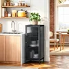 Vitrinenschrank 'Vinterhavn' mit 1 Tür 100 x 40 x 40 cm Produktbild-Vorschau 5