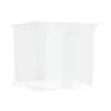 vidaXL Moskitonetz zum Aufhängen 156 Mesh Weiß 220x120x150 Produktbild-Vorschau 1
