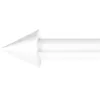 Gardinenstange ausziehbar "Kegel - Weiß" 70 - 130 cm Produktbild-Vorschau 4