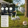 Gartendekoration Tiere / Vogel - Figur - Metall - Storch - Produktbild-Vorschau 3