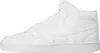 A side view of a white Nike Court Vision Mid shoe. Podgląd zdjęcia produktu