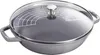 Gusseisen Wok 30 cm mit Deckel Produktbild-Vorschau 4
