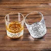 Whiskeygläser Set aus 2 mit Löwenmuster Dickem Boden Produktbild-Vorschau 2