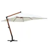 vidaXL Ombrellone 300x400 cm Bianco Anteprima dell’immagine prodotto 6