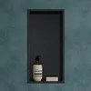 Mai & Mai Wandnische Dusche Schwarz 30cmx60cmx8,3cm | Produktbild-Vorschau 1