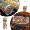 2Stück Rolling Grillkorb,Edelstahl Rollender Grillkorb,BBQ Produktbild-Vorschau 3